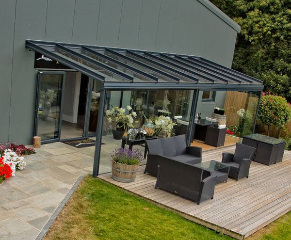 Premium Aluminium Canopy Installation