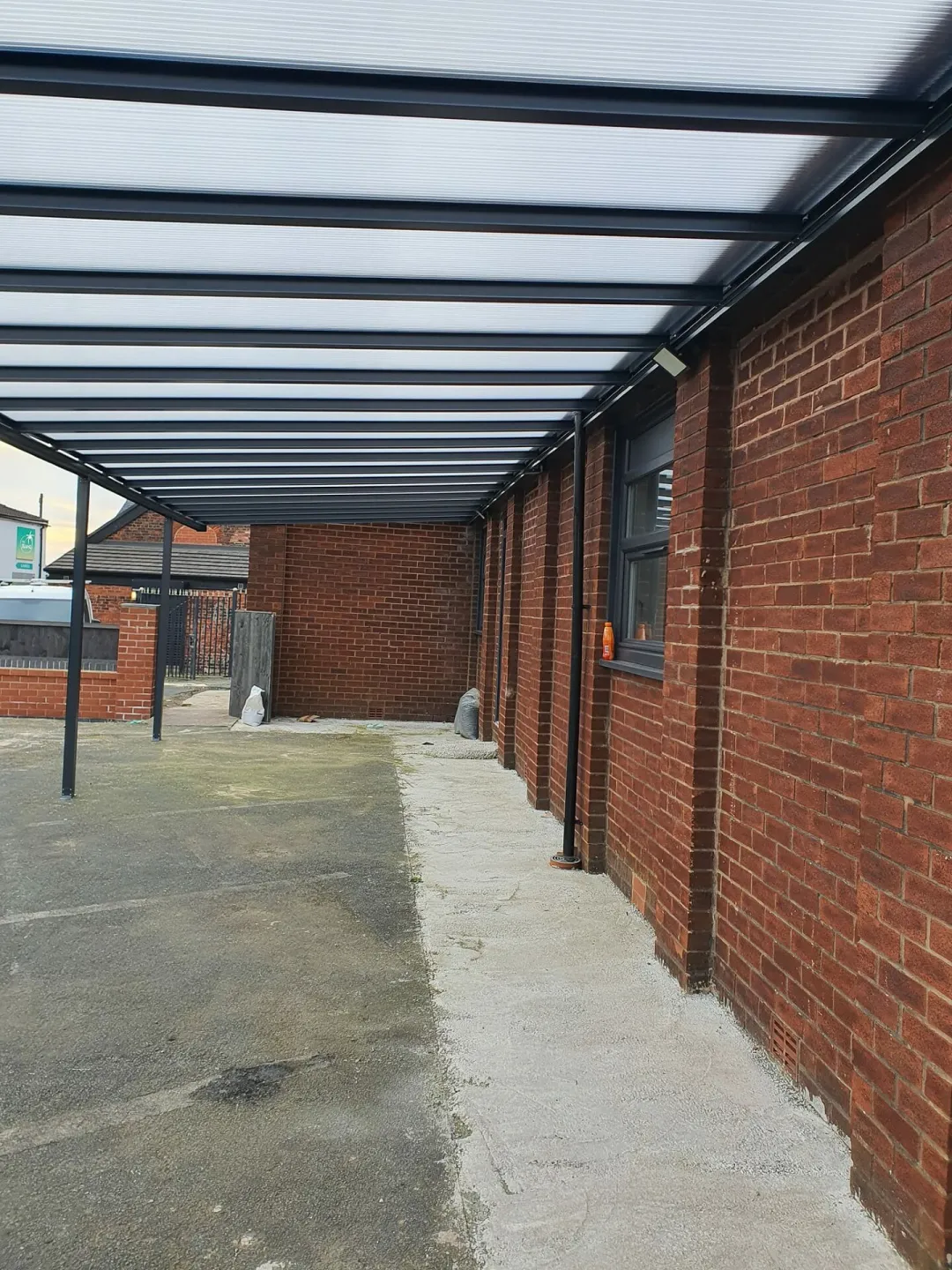 Architectural Aluminium Veranda Placement